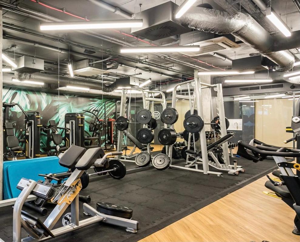 Exclusive 2Br! Apartment In Center +Netflix +Gym Warszawa Exteriör bild